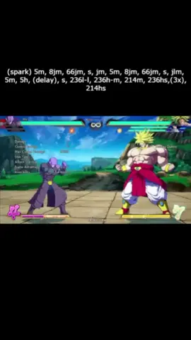new patch 1.4 hit sparking loop tod #dbfz #dragonball #dragonballfighterz #combo  #fightinggame 