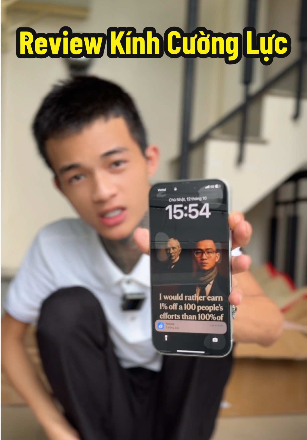 Tại sao không bảo vệ điện thoại tránh rơi vỡ trước khi chưa rơi vỡ ? #hoangdinhan #kinhcuongluc #kinhcuongluciphone #kinhcuongluctudan #kinhcuonglucchongnhintrom 