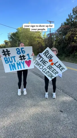 There’s no better feeling on race day than having all your people there for you 🥲🫶 #Love #Running #raceday #support #runtok 