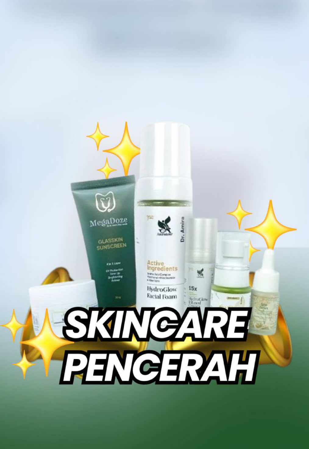 Yah gak banyak-banyak sihh, cuma Amiraderm aja... #skincaredokter #doktif #skincareroutine #amiraderm 