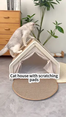 🏠🐾 **Double the fun, half the space!** ✨ Introducing the **Foldable Sisal Cat House**—where cozy naps meet *claw-sharpening bliss*! 🛏️💅 This spacious hideout features a sisal roof for scratching *and* folds flat for easy storage. Purr-fect for tiny apartments *and* cats who demand a kingdom! 👑🧡  👉 Swipe to see it transform from scratcher to snug sanctuary (and back again)!  👉 Durable sisal + lightweight design = happy cat, clutter-free home. 🏡🙌  💬 Comment “HOUSE” below to gift your feline a 5-star retreat *and* scratching paradise! 🐱🎉  🛒 Tap the link in bio to shop—*because every cat deserves a throne (that saves your walls!)* 🖼️🔗  #CatHouse #SisalScratcher #FoldableDesign #SpaceSaving #CatLovers     —  **P.S.** Watch them claim ownership… then immediately ignore it for a cardboard box. 😼📦  —  *Let me know if you’d like to add size specs, color options, or a promo code!* 📏🎨