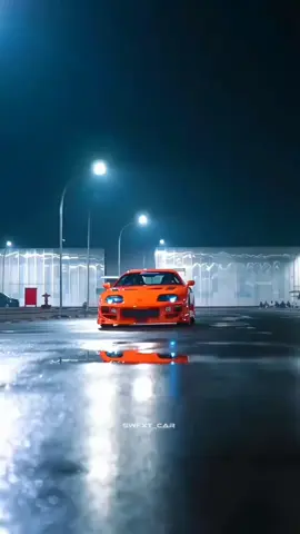 #toyotasupra MK4 ORANGE