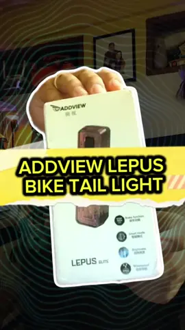 Hindi lang basta ilaw, smart light ‘to! 🔥 Auto brake + water resistant pa!#BikeSafety #NightRide #CyclingGear #BikeAccessories #RiderLife 