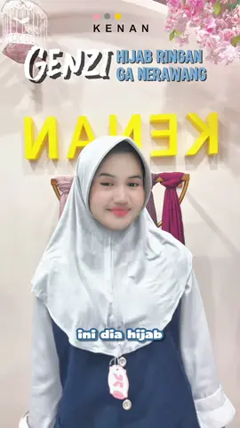 Hijab ringan tapi ga nerawang ya GenZi❤️❤️‍🔥 #kenanhijabofficial 