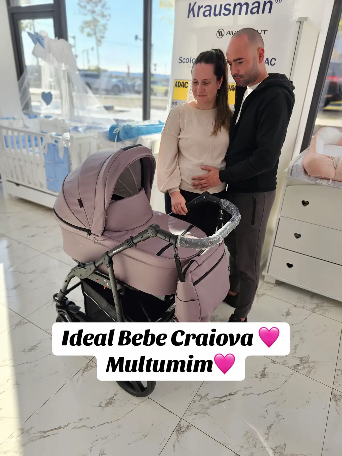 Atentie ‼️ Nu ratati ofertele din Magazin  #CRAIOVA  🛍️ Stocuri Limitate ! Model : Krausman  Travel  🔝☑️  ##idealbebe##craiova ##krausman##krausman3in1 Va multumim foarte mult pentru cumparaturile facute in magazinul Ideal Bebe Craiova  https://m.idealbebe.ro/carucioare-copii-3-in-1-c-175.html