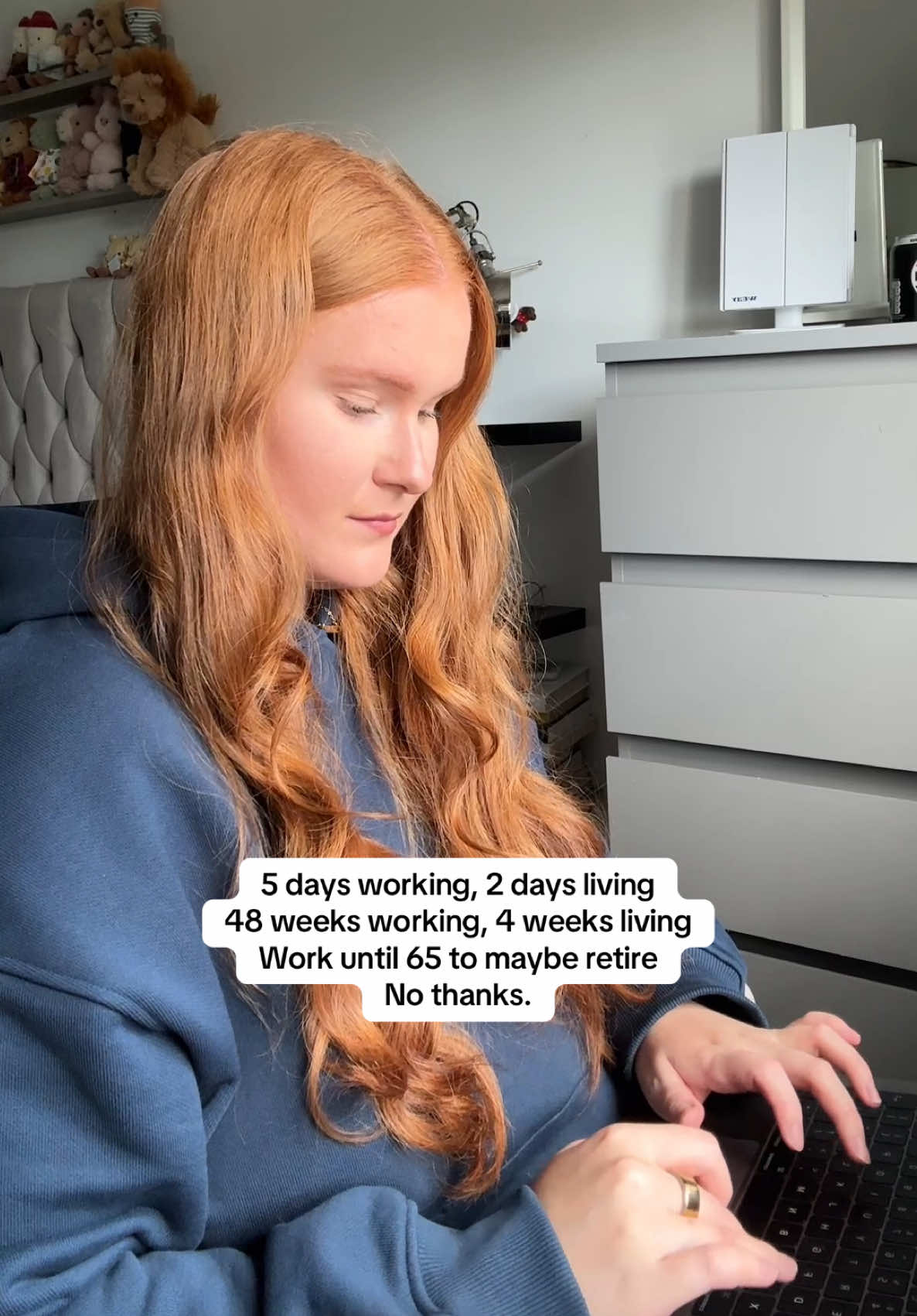 5 days working, 2 days living. 48 weeks working, 4 weeks living. Work until 65 to maybe retire. No thanks 👏 I wanted more than just existing for the weekends — so I built a business that lets me actually live every day 🩷 If you’re reading this thinking “there has to be more than this,” there is. DM me “FREEDOM” and I’ll show you where to start 💌 #fyp #9to5escape #digitalbusiness #financialfreedom #sidehustle  