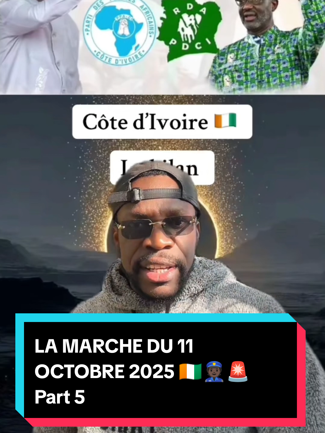 LA MARCHE DU 11 OCTOBRE 2025 🇨🇮👮🏿🚨  Part 5 #lamarchedu11octobre  #gbairaidosé😂😎 #cotedivoire🇨🇮225 #cotedivoire🇨🇮 