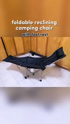 【Speedwolf】Camping folding chair foldable reclining camping chair with foot rest outdoor chair Foldable Camping Chair Outdoor Picnic Chair With Footstool Carbon Steel Oxford Cloth Outdoor Chair #campingchair 