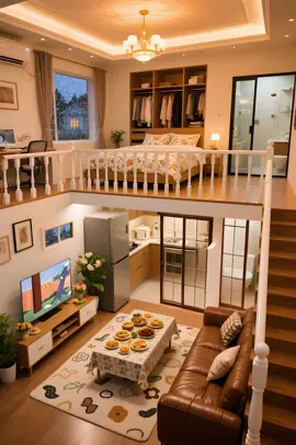 Cozy tiny bedroom design unique scenery ideas #aestheticroomdecor #bedroomdecor #aesthetic #Home 