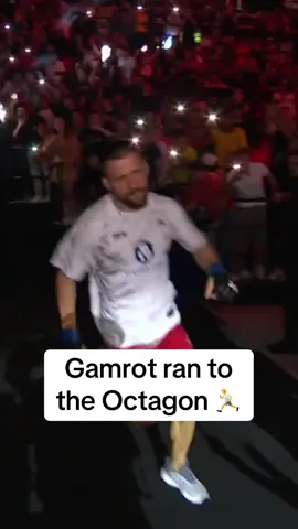 #MatueszGamrot couldn’t wait for his #fight against #CharlesOliveira at #UFCRio 😳 #UFC 