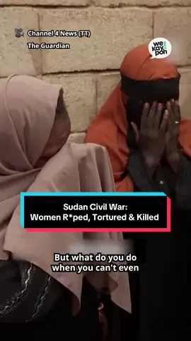 This is only the tip of the iceberg of the Sudan situation. Violence against women has now extended to even the refugee camps where women are being SA-ed. Our prayers are with the people in Sudan. #sgnews #sudan #alleyesonsudan #sudancrisis #wekaypoh 