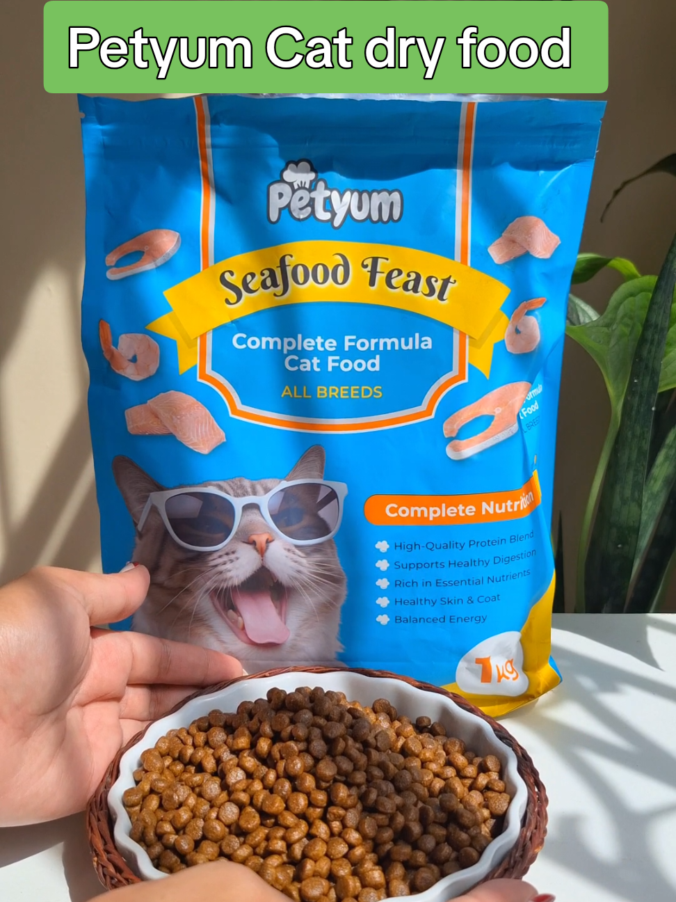 PETYUM CAT DRY FOOD  #catfood #DRYFOOD #catessentials #catdryfood #petyum 