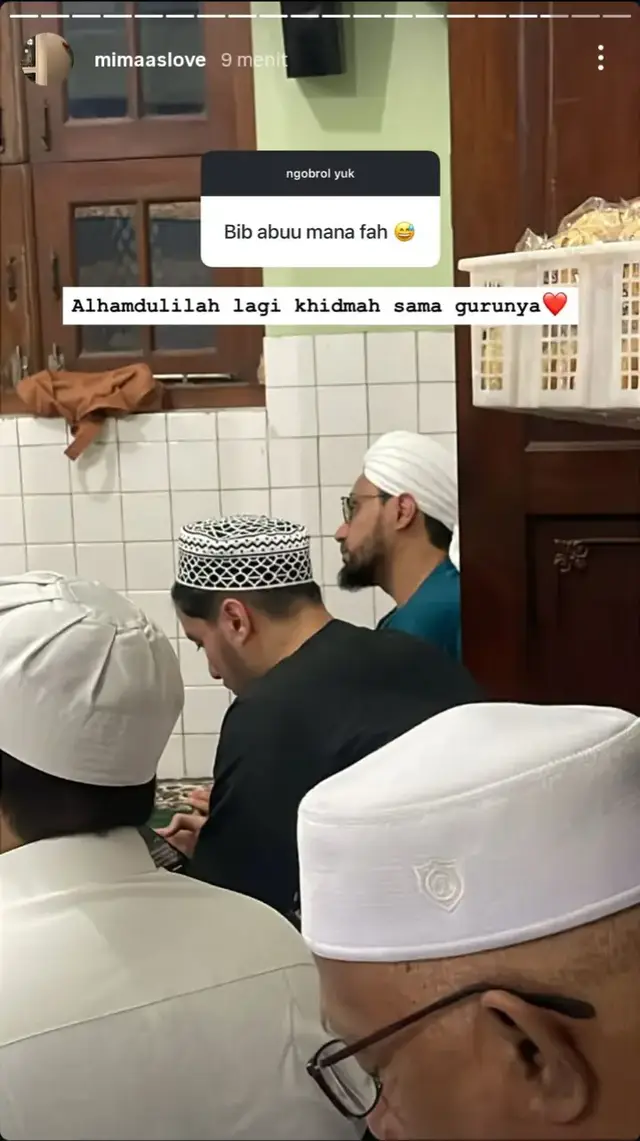 mashaallah btw yg nanya nih abu mana itu akuu guys 😚 #mima_alhmd #sayyidabubakarjindan #habibabubakarjindan #abubakarjindan #arabicsong 