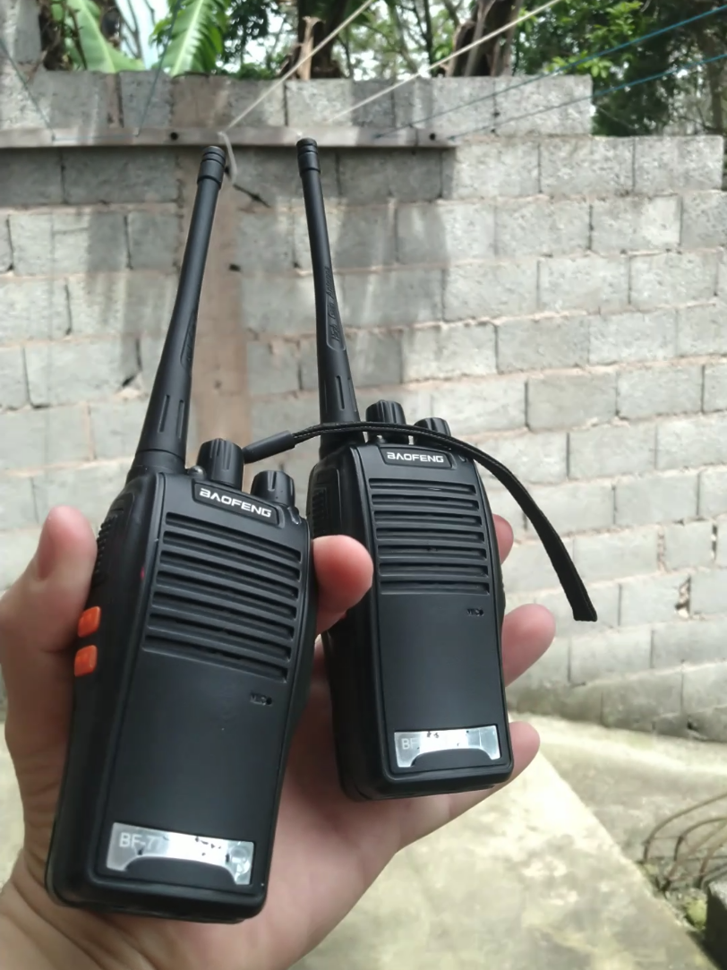 Rádio comunicador Baofeng walkie Talkie 16 canais #radio #bf777s #walktalk #comunicação #baofeng 