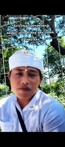 konfirmasi bapak terhadap adipati yang hilang sudah di temukan di hutan kondisi badan terikat oleh mahluk astral  #adipati #sangadipati13 #masyaallahtabarakkallah #tabarakallah #bismillahfyp @sang.adipati13 