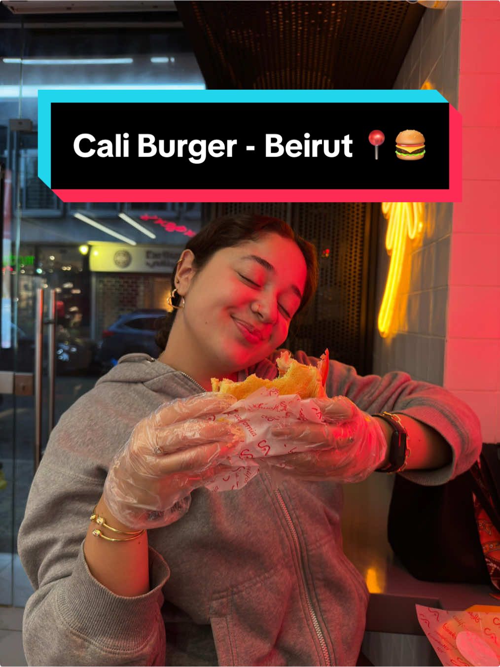 I loved the burgers! Must try 😍 @CA Burgers 🍔 #fyp #foryoupage #innout #Foodie #lebanon 