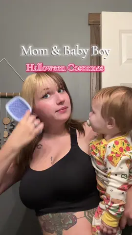 Mom & Baby Boy Halloween Costume Ideas 2025 🎃#greenscreensticker #halloweencostume #babyboy #foryoupage #halloween  