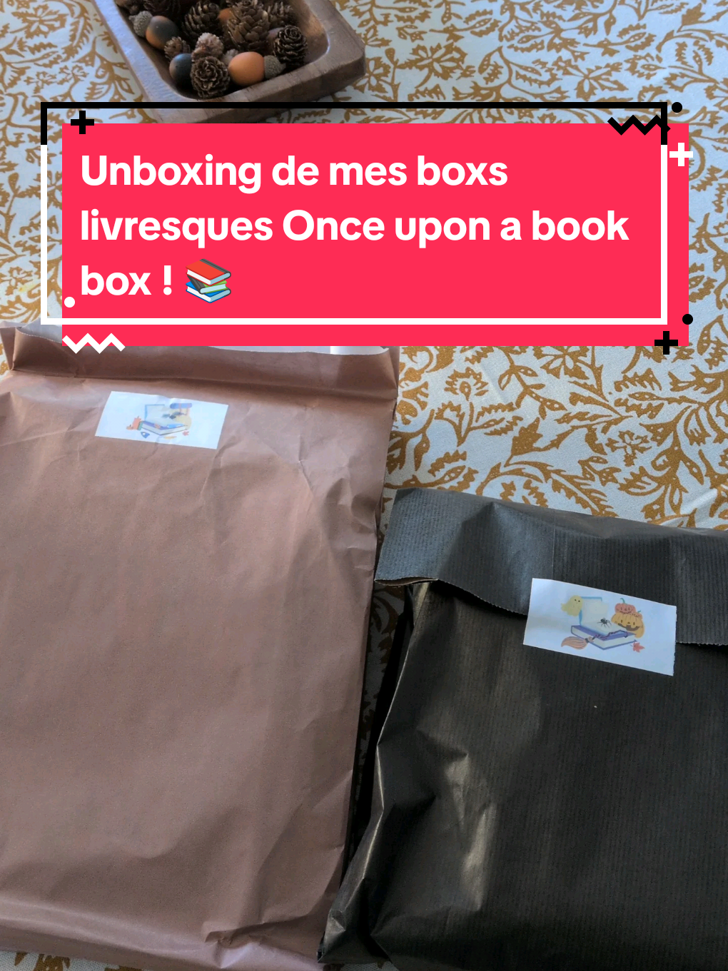 J'ai reçu mes boxes Once upon a book box 🥰 Vous aimez les box littéraires ? Vous connaissiez cette marque là ?  #read #reading #bookbox #booklover #lectureaddict 