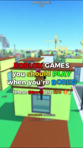 ROBLOX GAMES you shoulx play when you're bored #robloxgamestoplay #robloxgames #roblox #robloxfyp #fyp 