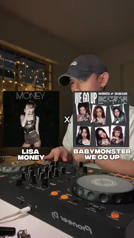 lisa money x babymonster we go up mashup #mashup #lisa #blackpink #babymonster #dj 