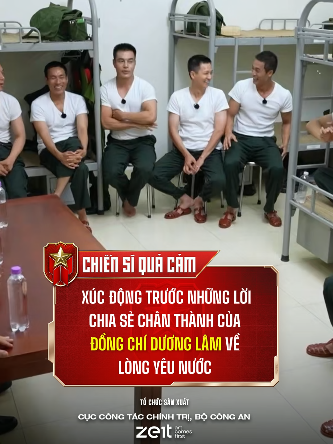 Đỏ mắt với những chia sẻ chân thành của đồng chí Dương Lâm #ChienSiQuaCam #BoCongan #Zeit #TikTokGiaiTri #leduongbaolam