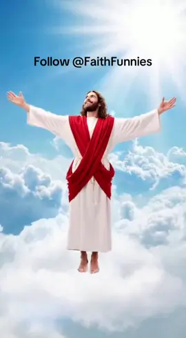 Jet2Holiday Jesus goes to Heaven. #aijesus #sora2 #heaven #jet2holiday #olympicsjesus 