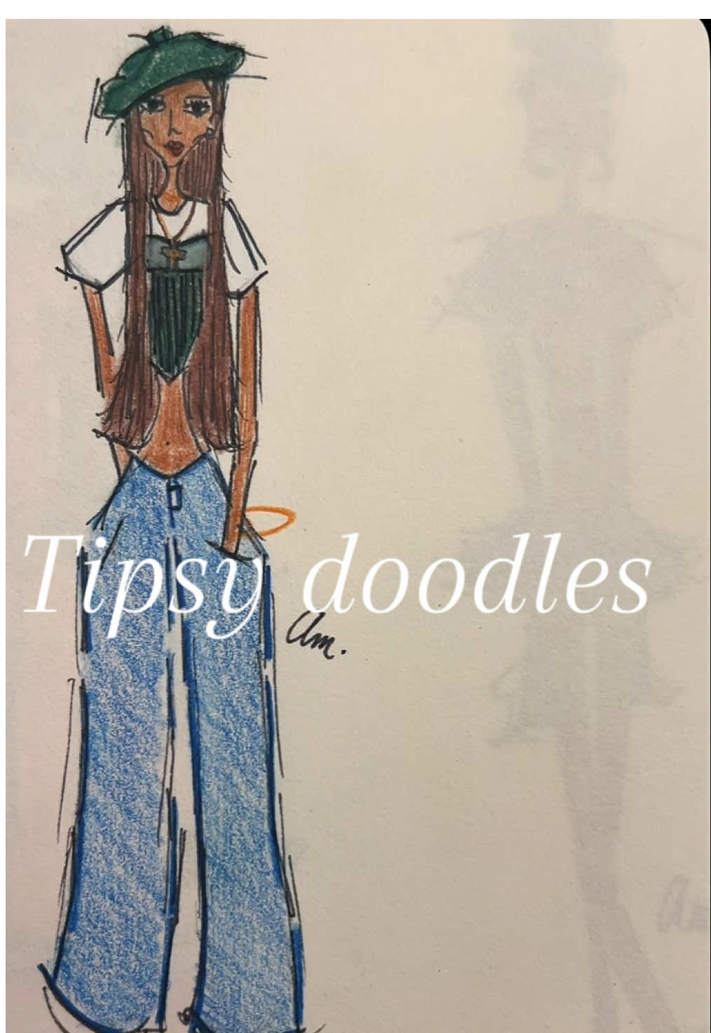 Tipsy doodles 😵‍💫#fashionillustration #drawing #tipsy #fashion #art 