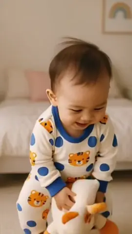 ALFREDCOLLECTION SET BAJU TIDUR BAYI BEAR TIGER HAPPY SMILE TERLARIS VIRAL MURAH#setelananak #bajuanak #daily 