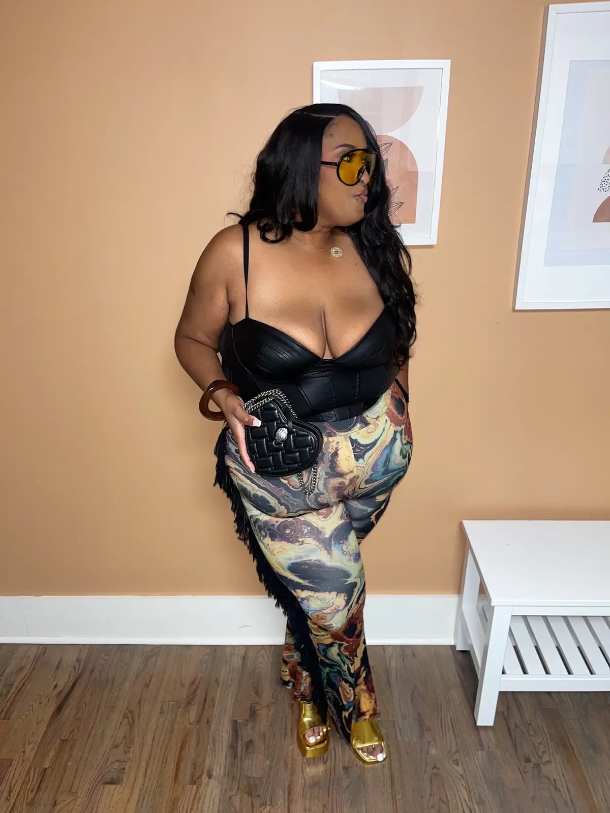 dump. Our here looking fine✨🤎  Plus size baddie.. #fyp #plussizefashion #contentcreator #atlanta #blackgirlluxury 