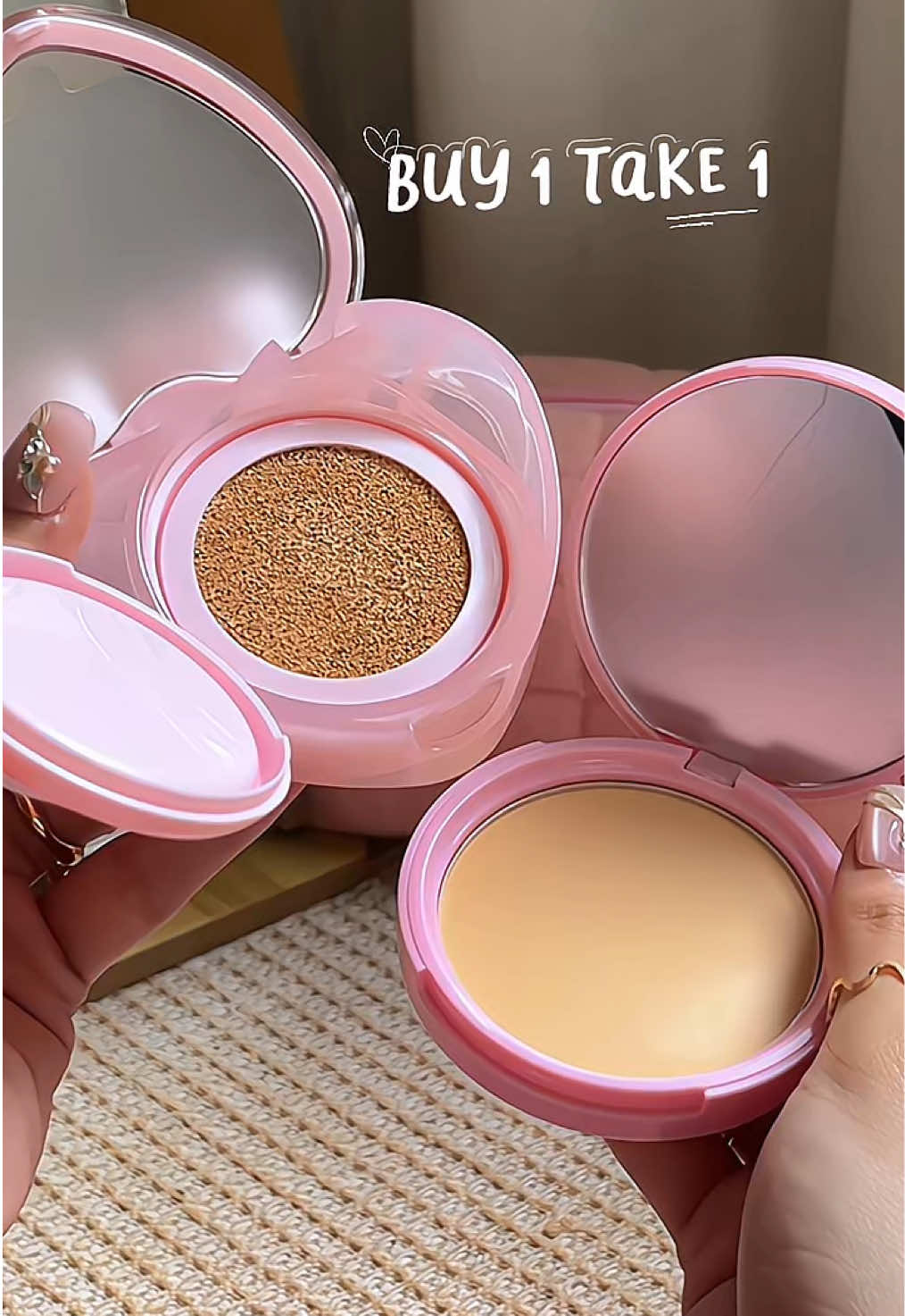 Ten Twenty Cushion and Pressed Powder💗 #tentwentymakeup #cushion #pressedpowder #makeup #basemakeup 