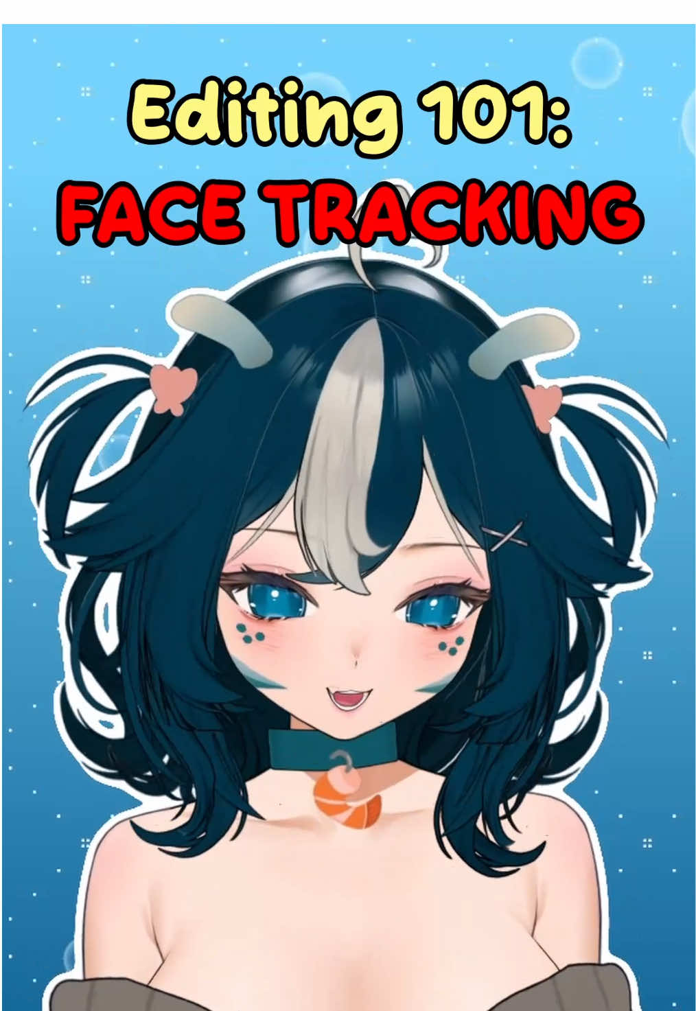 How to add face tracking to your videos on Davinci resolve 19! #vtuberuprising #vtuber #malummii #envtuber #streamer 