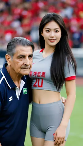 Coaching a beautiful soccer player on the football field.#footballer #foryou #gril #beautiful #football 
