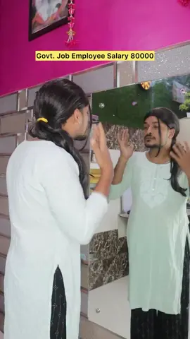 ajaygoyal005  Govt vs Pvt Employees Be Like 🤣#ajaygoyal005 #comedyindia #trending #trending #reels 