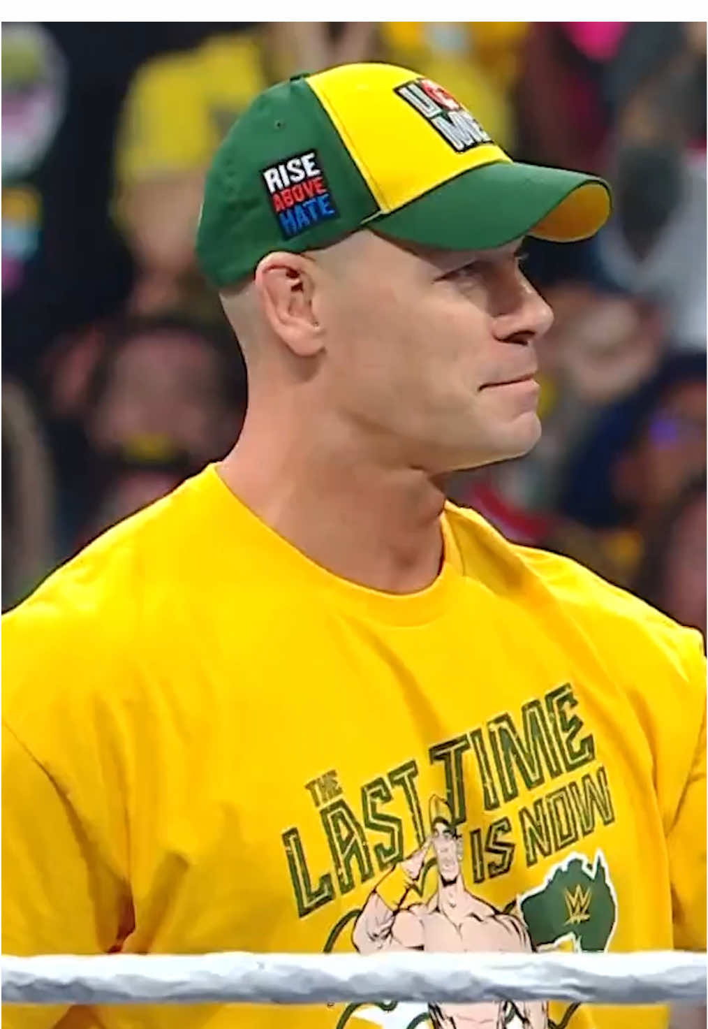 Thank you, #JohnCena! 🥹 #WWE #WWECrownJewel 