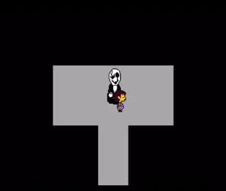 a faint grey crease glittered stubbornly. you can never wash it all away. #undertale #deltarune #utdr #gaster #wdgaster 