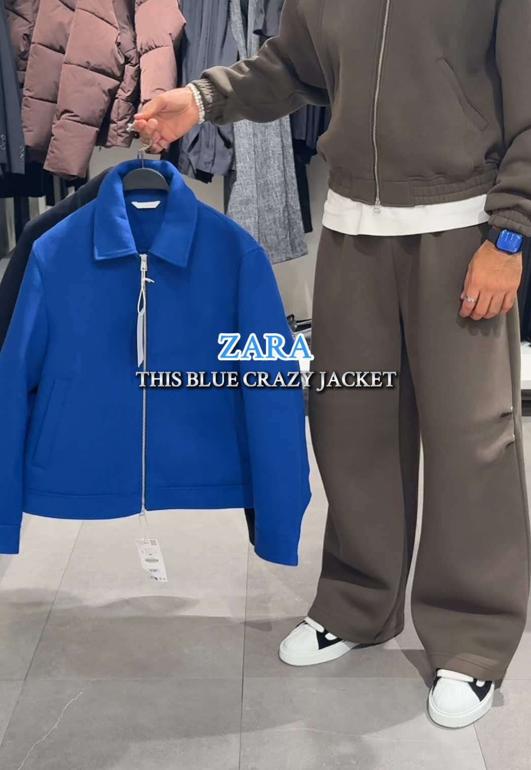 💙#mensfashion #fy #outfitcheck #zarajacket #zara @Numeris 