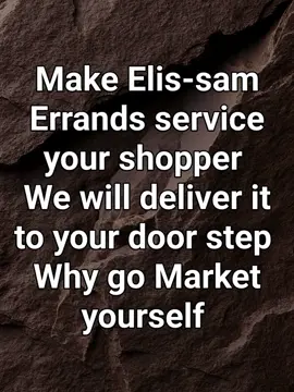 #creatorsearchinsights make Elis-sam Errands services Your personal shopper  why did you have to go to the Market yourself when you can send me  we make life easy for people  #sendmeerrands #personalshopper #livehighlights #makemeyourerrandplug #makemegoviralplease❤ #sendmeyourstuff #runningerrands @TEL-BOD Solutions @beautybyfunky @mumcyregina @ABEBI OLOWOSHIBI🥰❤️ 