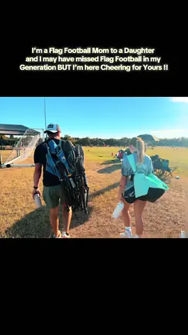 All Girls Flag Football should be a Varsity Sport !  Let’s help make this happen for this generation!  That’s our girl out there! ❤️🏈 #girlsflagfootball #makeithappen #flagfootball 