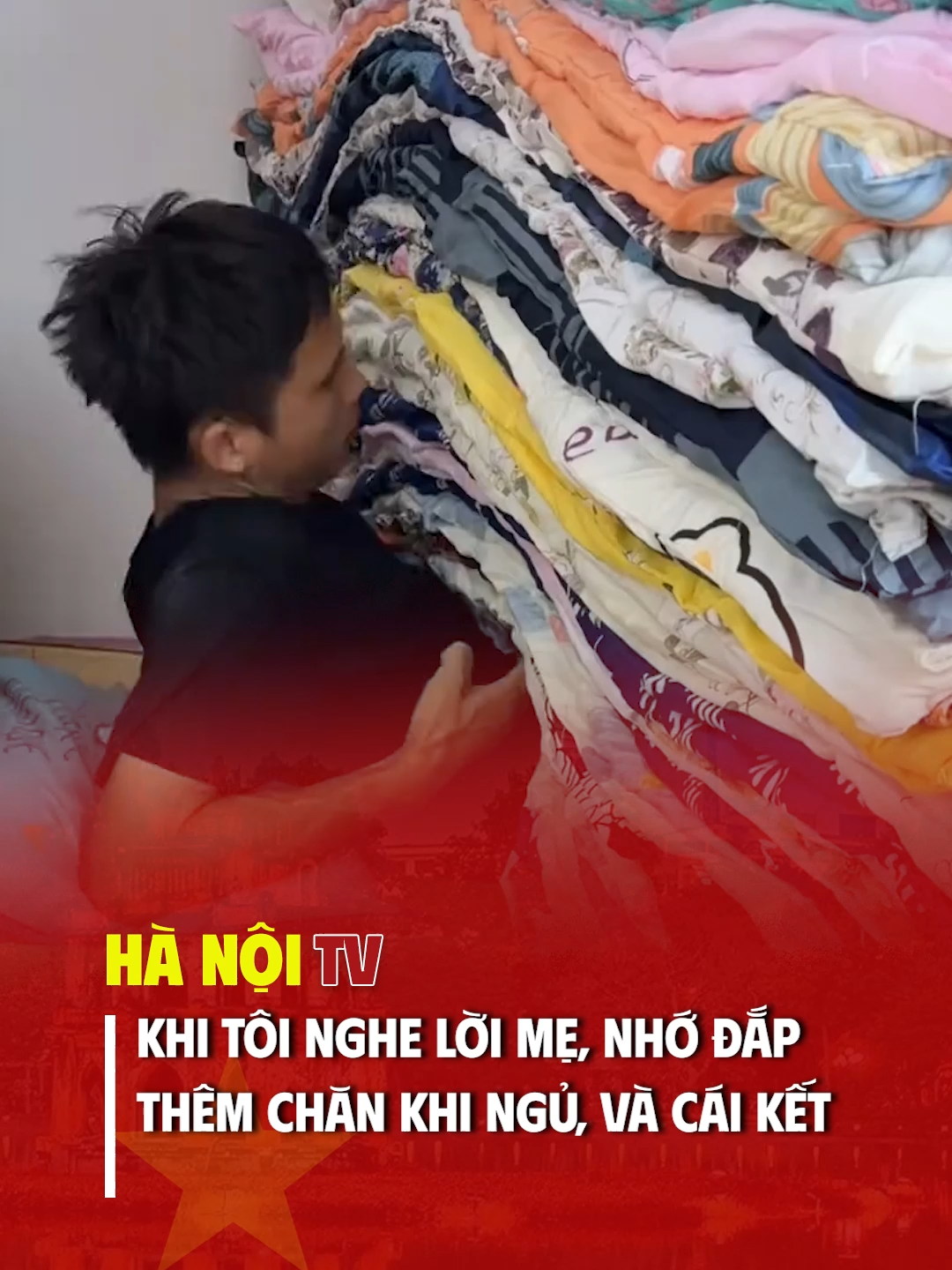 khi tôi nghe lời mẹ, nhớ đắp thêm chăn khi ngủ, và cái kết