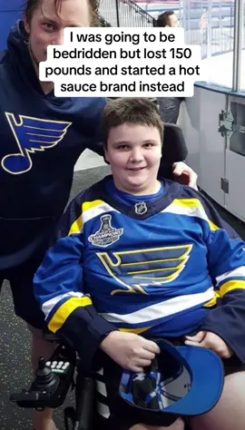 I was going to be bedridden but lost 150 pounds and started a hot sauce brand instead #hotsauce #food #disability #inspirational #motivational 