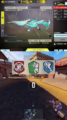 Best Mythic CX9 Loadout + Perks in CODM #callofdutymobile #codm #codmobile #iferg #fyp 