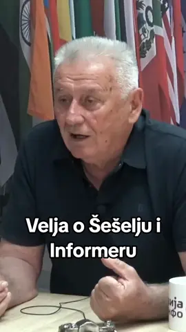 Velja o informeru i šešelju. Celu emisiju možete pogledati na YT kanalu 