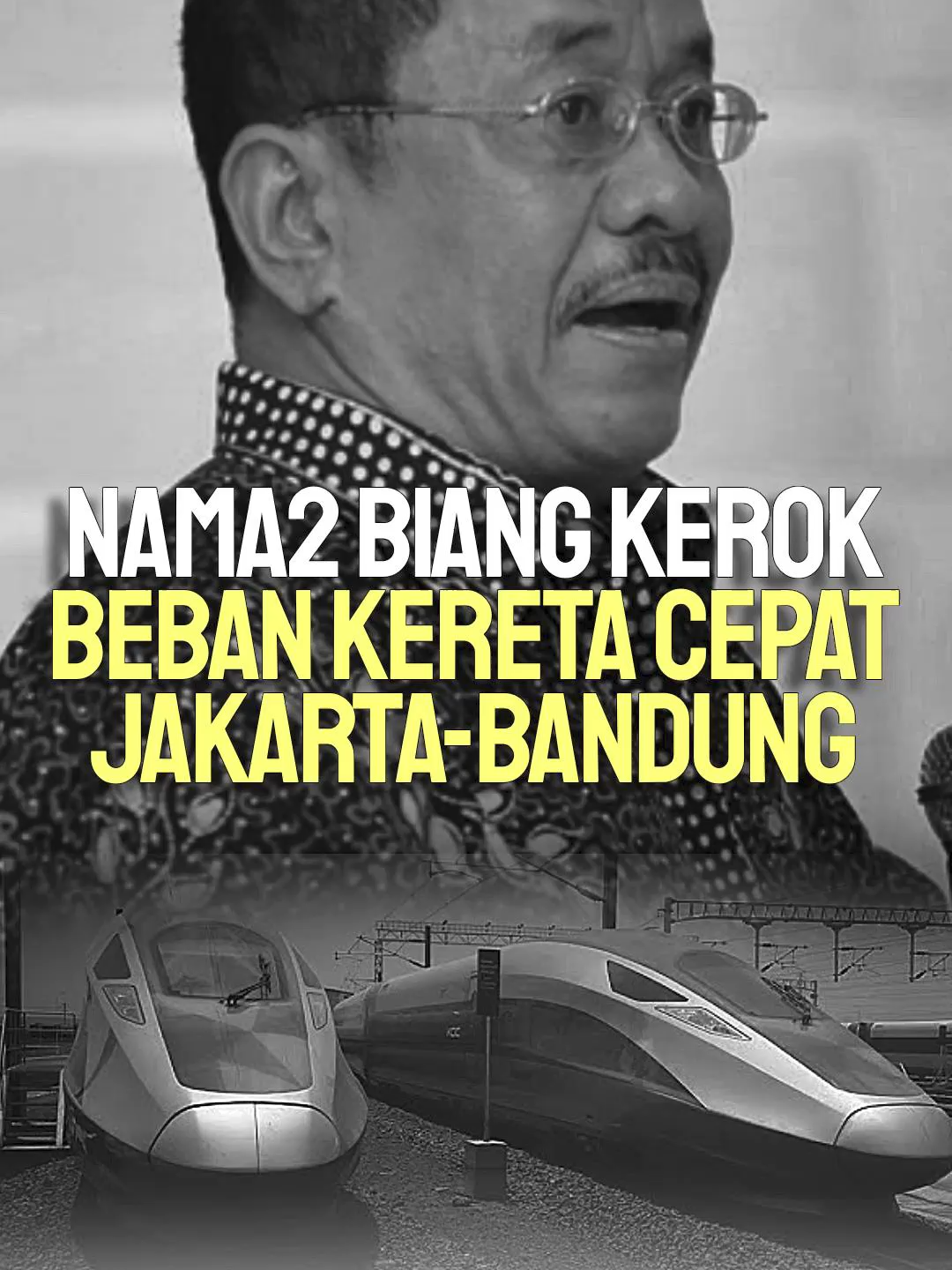 Ini Nama2 Biang Kerok Beban Kereta Cepat #keretacepat #woosh #keretaapicepat #jokowi #luhutbinsarpandjaitan #erickthohir #rinisoemarno #erickthohir #budikaryasumadi