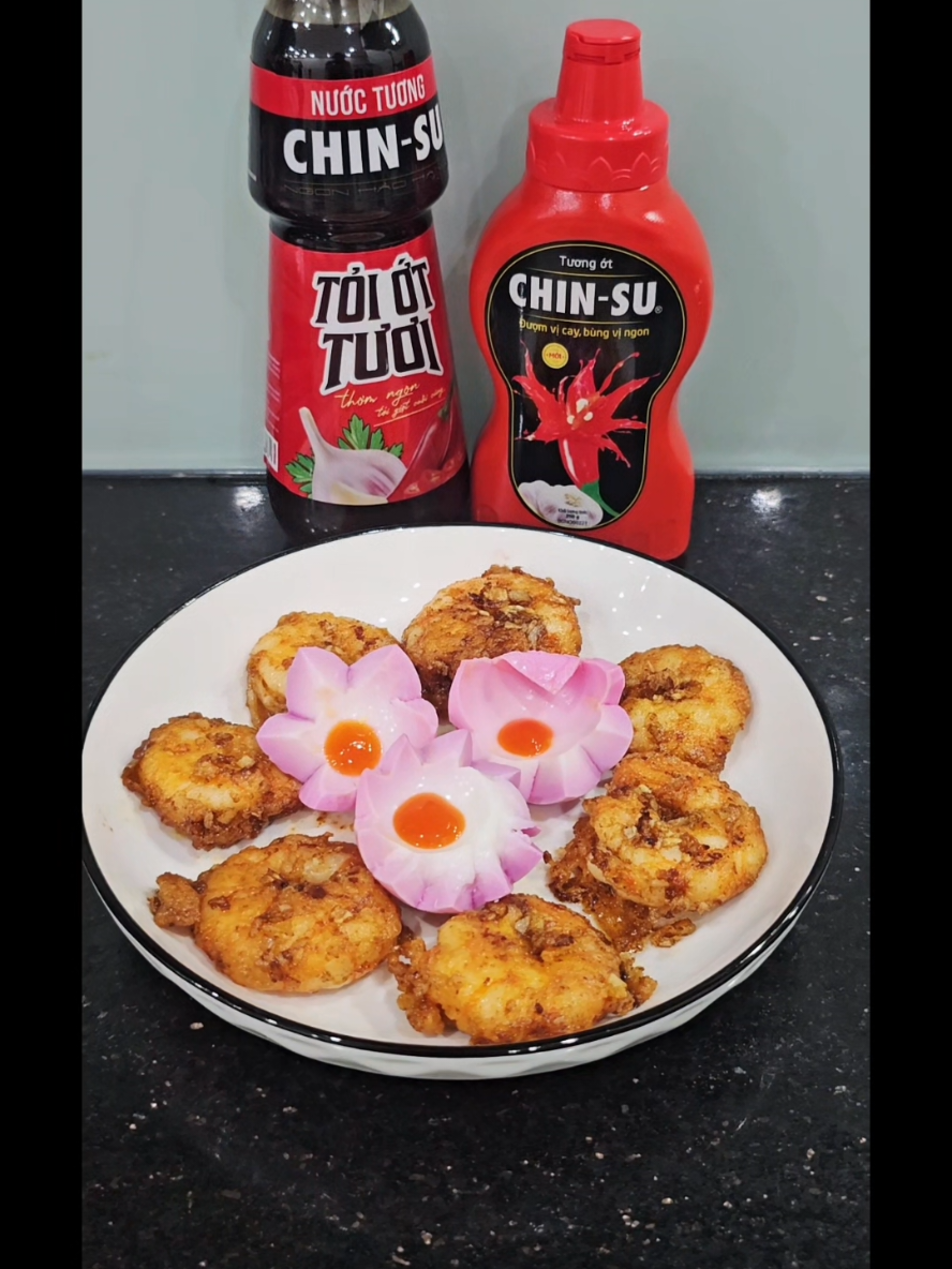 Tôm chiên sốt nước tương #thomcaynhanqualientay #nuoctuongtoiot #tuongotchinsu