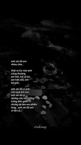 xin loi em vi tat ca… #eriksuy #nhhxuhuong #temchuer 