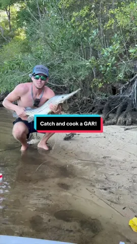 Did anyone order Gar Boulettes? #fishing #fishingvideos #fishtok #catchandcook #fish 