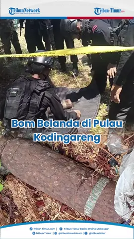 Dikira Botol, Bom Peninggalan Belanda Ditemukan di Sangkarrang TRIBUN-TIMUR.COM, MAKASSAR - Ketua RT 02 Kelurahan Kodingareng, Kecamatan Kepulauan Sangkarrang Kota Makassar, Parawansa menemukan bom peninggalan Belanda.  Bom tersebut ditemukan di pekuburan Pulau Kodingareng, Sabtu (11/10/2025).  Kata Anca-sapaan Parawansa, saat itu ia sedang bersih-bersih di makam keluarganya.  Tidak jauh dari titiknya berada, teman Anca tak sengaja melihat benda asing terkubur di sekitaran pekuburan tersebut.  Posisinya kira-kira hanya di kedalaman 10 cm, sangat dangkal kata Anca.  Perawakannya sudah usang, bentuknya menyerupai botol berwarna cokelat besi dan ada garis berwarna putih atau silver.  Panjangnya 40 cm dan berdiameter 10 cm.  
