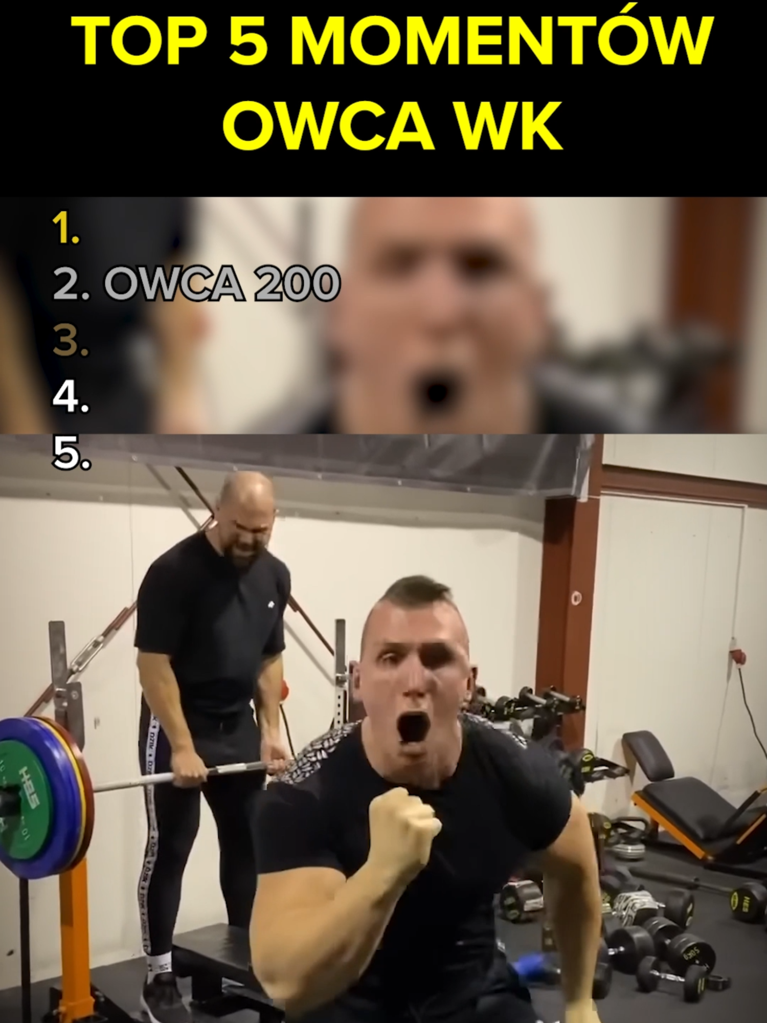 TOP 5 MOMENTÓW OWCA WK #dlaciebie #dc #fyp #fypageシ #save #wkdzik #gym #owcawk #viral_video#viral #top5