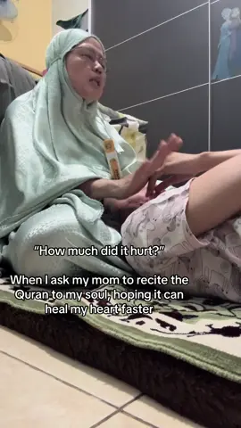 Mom, I’m fine, but in some moment I can’t handle it alone.  Maaf ya Mah, bingung juga kenapa pedihnya ga ilang-ilang😞