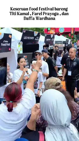 Keseruan Food Festival kali ini makin lengkap bareng Titi Kamal, Farel Prayoga, dan Daffa Wardhana! 🎉 #amdus2film #filmamdus2 #airmatadiujungsajadah2 #airmatadiujungsajadah #duaibusatucinta